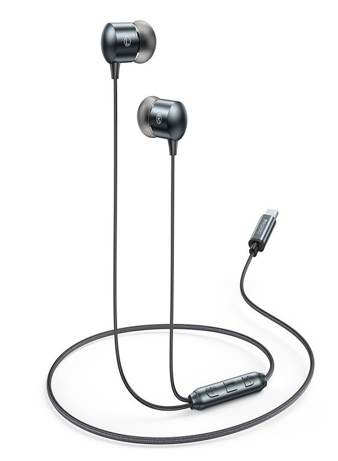 سماعات أذن سلكية Yesido YH43 Type-C / USB-C Interface داخل الأذن، الطول: 1.2 متر
