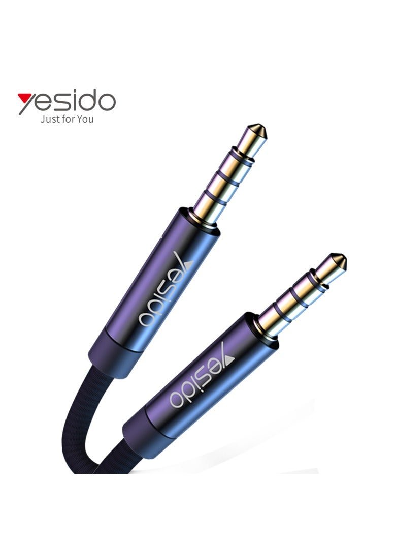 كابل الصوت AUX YAU-16 أسود
