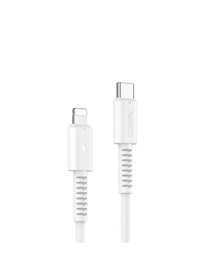 CA153 1Meter 20W PVC Cable | Type-C To Lightning Fast Charge Data Cable