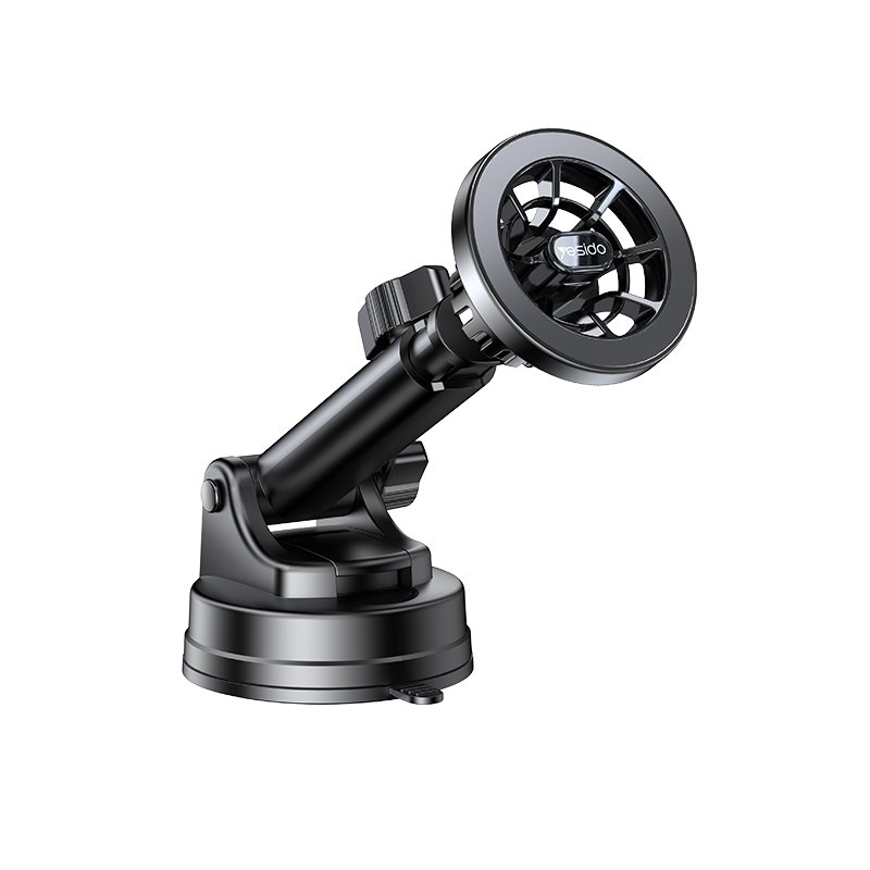 C158 Long Arm 360 دوران طبلون فتحة مكيف مغناطيسي حامل جوال للسيارة لـ iجوال 12 13 14