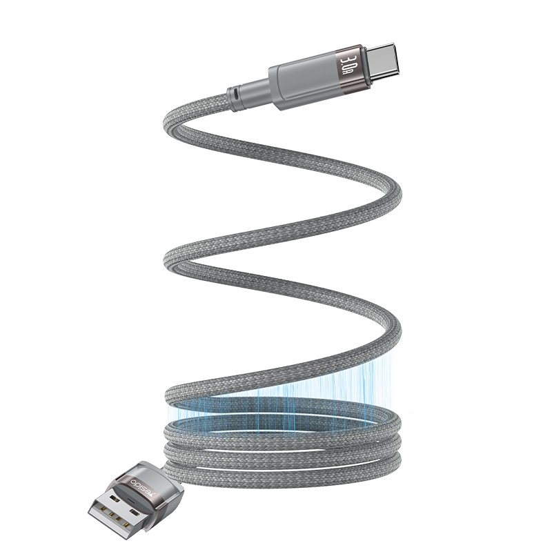 CA173 USB To Type-C 1 متر Length Max 18W شحن سريع مغناطيسي كابل بيانات