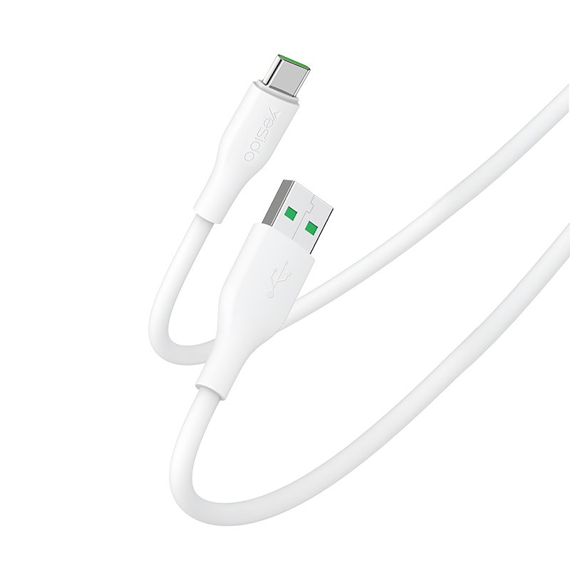 CA72 يدعم QC3.0 1.2M Fast 5A Usb C Transmission Data جوال شحن كابل Usb Type-C كابل بيانات
