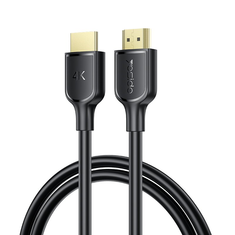 HM16 1.8m Long ذهبي Plated Interface Ultra Clear 4K 30Hz Stable Transmission HDMI Video كابل