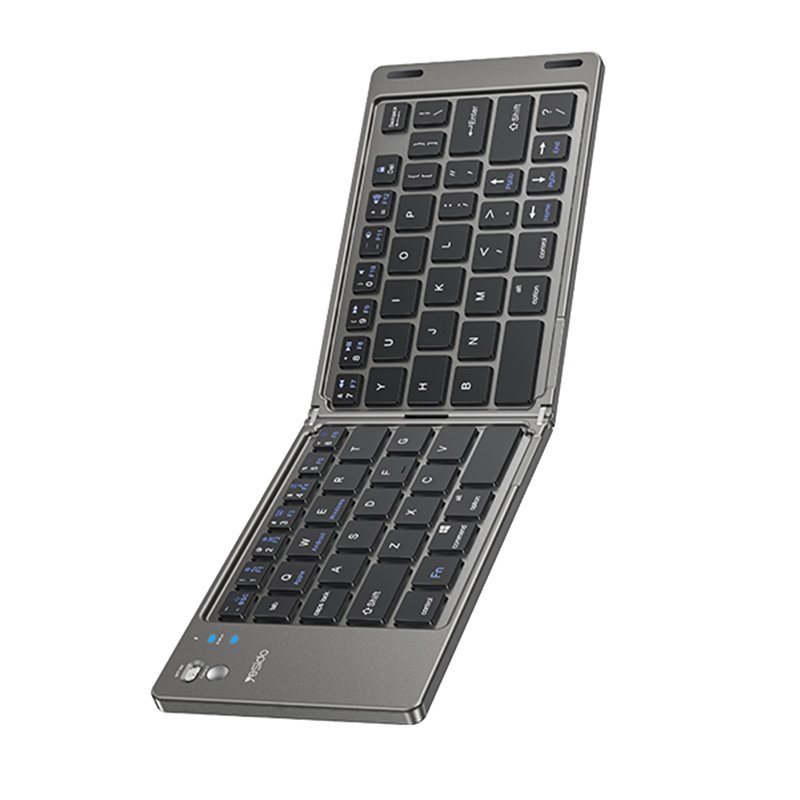 KB27 BT5.0 65 Bass Buttons مغناطيسي Ultra Long بطارية Life BT Folding Small Keyboard