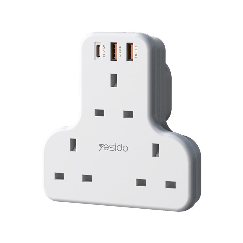 MC15 Splitter AC Multi-socket Smart Power Socket Hub مع USB PD QC شحن سريع