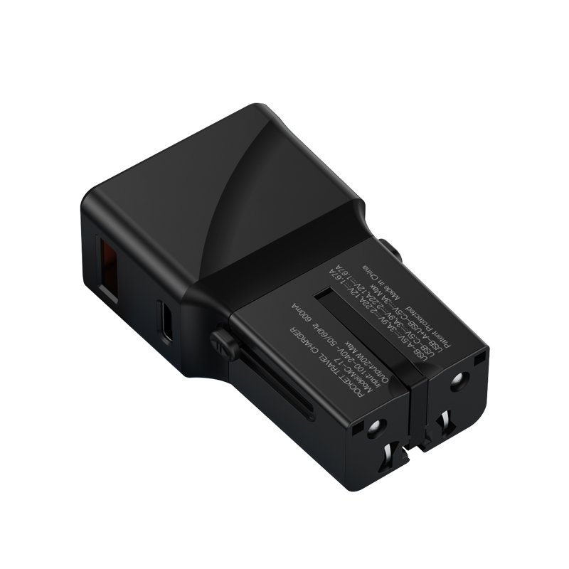 MC17 4 In 1 UK US EU AU متوافق عالمياً شاحن | MINI PD 20W Global شاحن