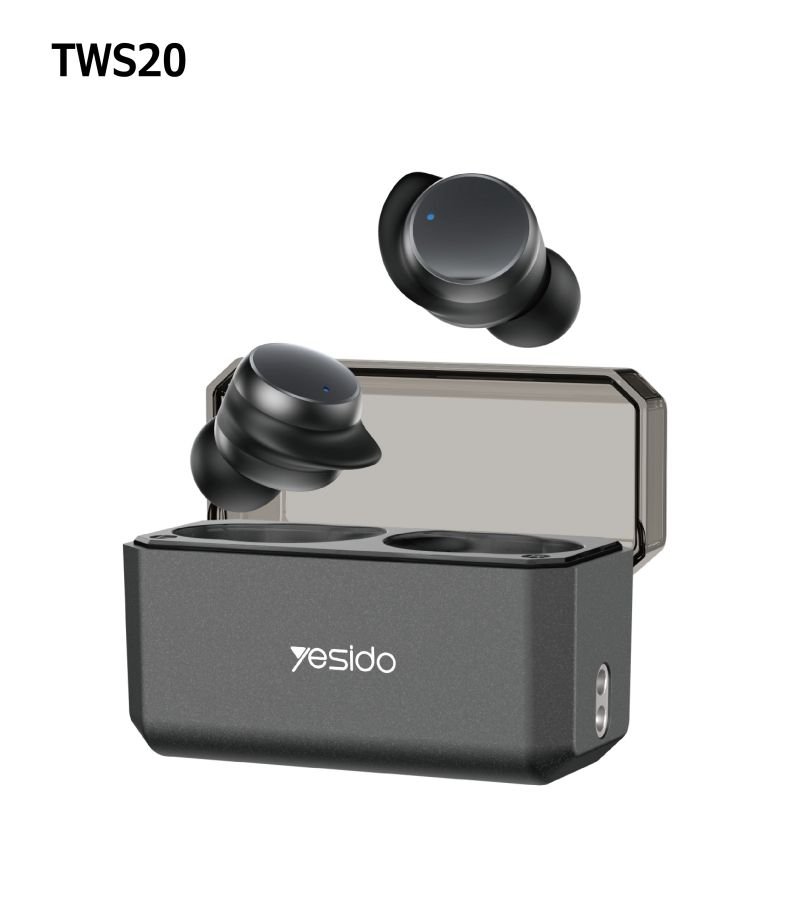TWS20 True سماعة لاسلكية تأخير منخفض Music تحكم باللمس Stereo BT5.3 Earbuds TWS Mini سماعة