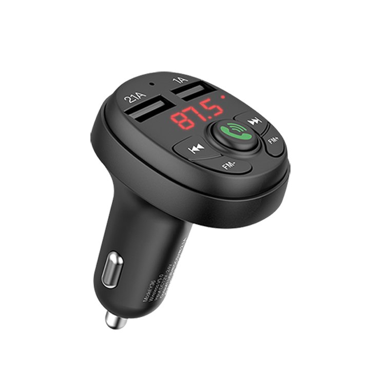 Y36 MP3 Music Audio Player Hوsfree 12V 24V FM Transmitter USB Disk شاحن سيارة