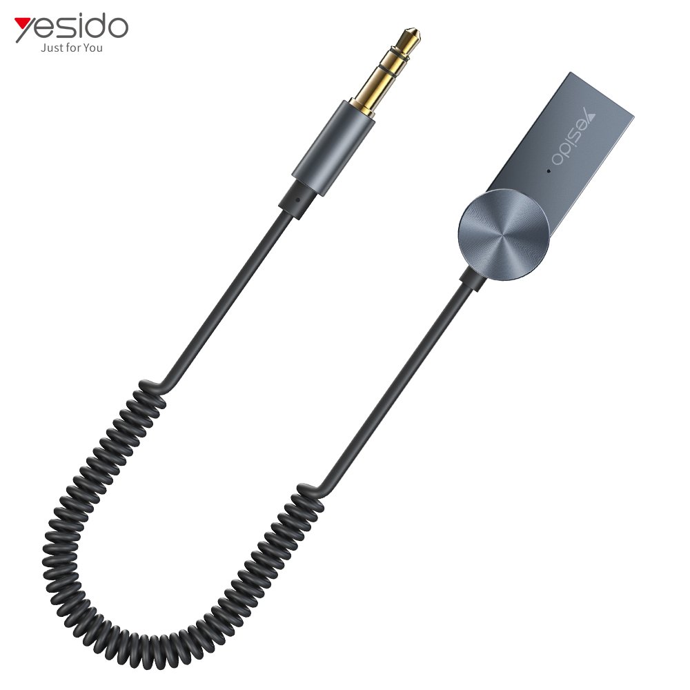 YAU24 2-in-1 بلوتوث Audio Adapter بلوتوث Receiver Transmitter 3.5mm لاسلكي Audio Adapter