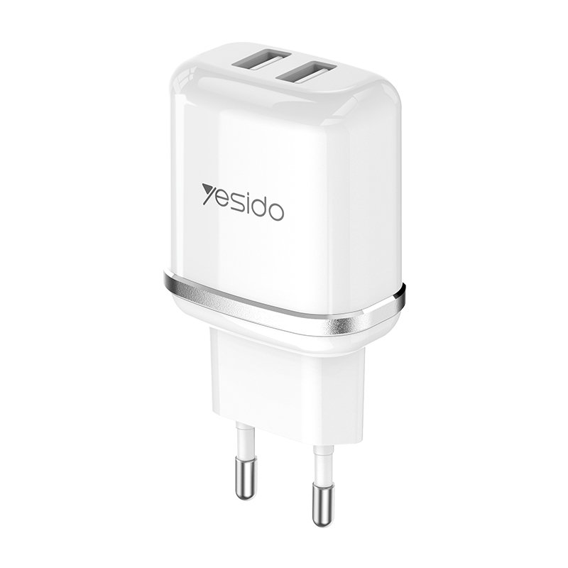 YC26 محمول شحن سريع Travel شاحن حائط | EU Plug 18W USB شاحن لـ جوال