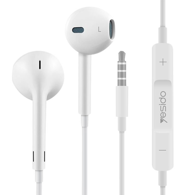 YH09 Hot Sale 3.5mm Plug سماعة Material إلغاء الضوضاء سماعة رأسs