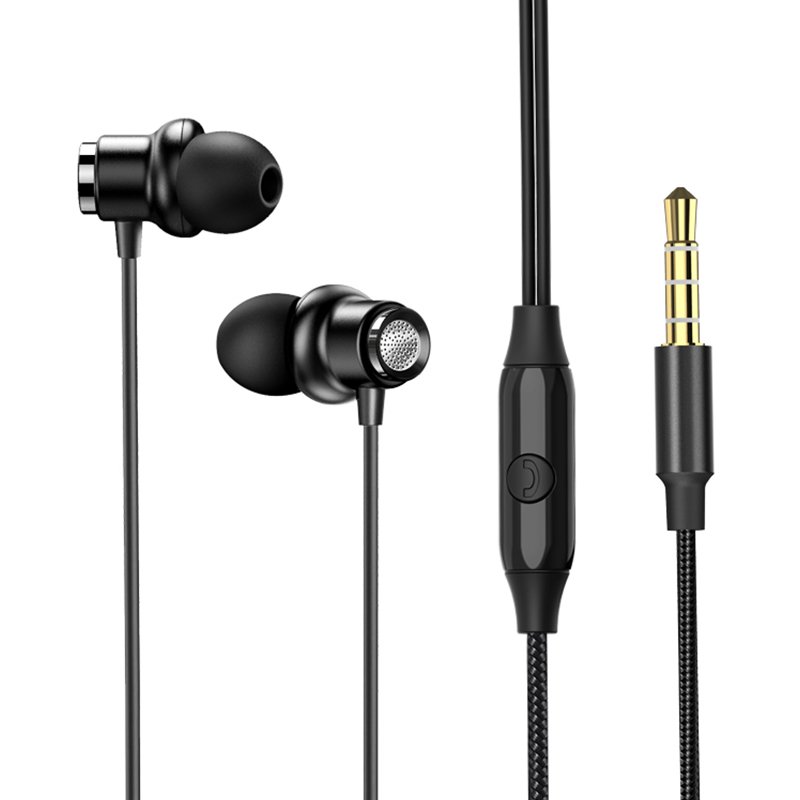 YH31 Hot Sell مع ميكروفون 3.5mm Earbuds داخل الأذن Stereo Sport سماعة