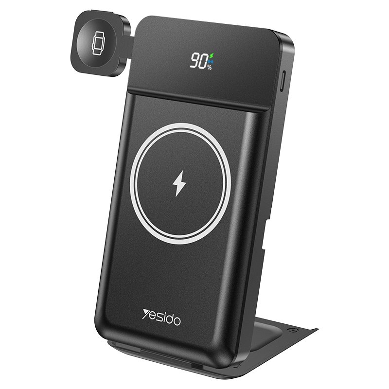 YP69 10000mAh مغناطيسي شحن USB&Type-C Multi Functional 15W شحن لاسلكي باور بانك